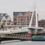 The new bridge officially opens to the public on Saturday