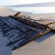 The historic shipwreck is believed to originate from the 1600s