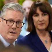 Labour leader Keir Starmer (left) and Chancellor Rachel Reeves are seeking to avoid rebellion as MPs vote on their Winter Fuel Payment cut