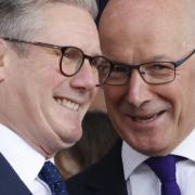 Prime Minister Keir Starmer (left) and First Minister John Swinney