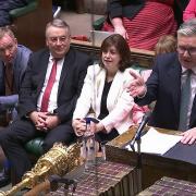 Keir Stamer speaking in the House of Commons