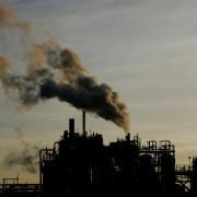 File photograph of the Petroineos oil refinery at Grangemouth