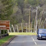 The Stoneymollan roundabout, near the proposed Lomond Banks development, is notorious for traffic queues