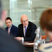 John Swinney met with representatives of Grangemouth workers on Thursday