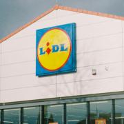 Stock image of a Lidl shopfront