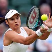 Emma Raducanu lost in the fourth round at Wimbledon (John Walton/PA)