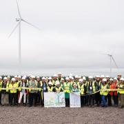 A 15-turbine extension to a South Lanarkshire wind farm has opened