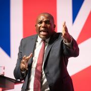 Foreign Secretary David Lammy speaking during the Labour Party Conference in Liverpool