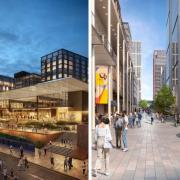 Images show a reimagined Buchanan Street