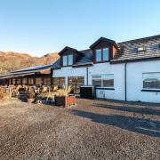 The property has panoramic views across Loch Creran