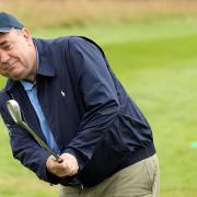 The late Alex Salmond was a great supporter of Scottish golf