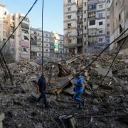 There are concerns over a lack of shelter and access to clean water and healthcare in and around Beirut