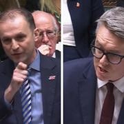 SNP MP Stephen Gethins clashed with Scotland Office minister Martin McCluskey