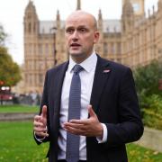 SNP Westminster leader Stephen Flynn speaks to the media after the Budget statement