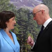 Chancellor Rachel Reeves and First Minister John Swinney photographed in Glasgow in August