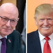 First Minister John Swinney responded after US presidential candidate Donald Trump intervened in the Scottish independence debate