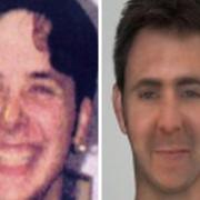 An image of Kenneth Jones before his disappearance in 1998 (left) and an artist's impression of what he may look like aged