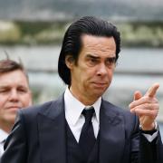 Rock star Nick Cave pictured at the King's coronation last year