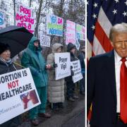 Anti-abortion protests like this one outside Queen Elizabeth University Hospital in Glasgow are no longer allowed in Scotland