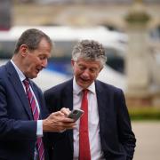 Jonathan Powell (right) was Tony Blair's former chief of staff