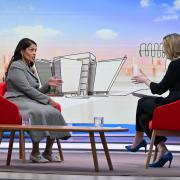 Priti Patel was speaking with Laura Kuenssberg on the BBC after being named in Kemi Badenoch's shadow cabinet