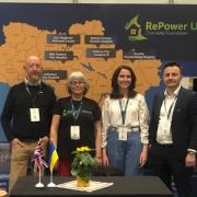 The team at RePower Ukraine are helping to power hospitals across the country