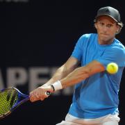 Diego Forlan made his professional tennis debut (Matilde Campodonico/AP)