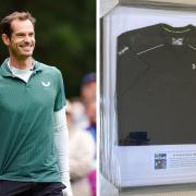 Andy Murray's signed shirt is up for grabs