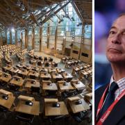 Nigel Farage's Reform UK are hoping to win seats at the next Holyrood election