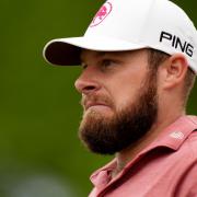 Tyrrell Hatton swore numerous times and snapped a club during round three of the DP World Tour Championship in Dubai (Bradley Collyer/PA)