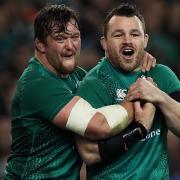 Andrew Porter (left) has hailed the influence of Ireland and Leinster colleague Cian Healy (Brian Lawless/PA)