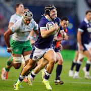 Darcy Graham scored Scotland’s fourth try against Portugal (Jane Barlow/PA)