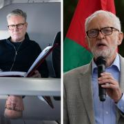 Keir Starmer has been accused of 'egregiously downplaying' the sufferng of Palestinians by a group of MPs including Jeremy Corbyn