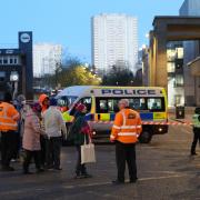 Police have urged people to avoid the area after a bomb disposal unit was called to Buchanan Bus Station