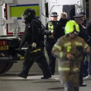 ScotRail has said that trains will not run to Queen Street Station high level while bomb squads are at the nearby Buchanan Bus Station