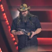 Chris Stapleton accepts the award for single of the year (George Walker IV/AP)