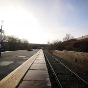 Denton railway station in Greater Manchester was Britain’s least used railway station in 2023/24 (Peter Byrne/PA)