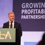 Environment Secretary Steve Reed delivers a speech at the Country Land and Business Association conference (James Manning/PA)