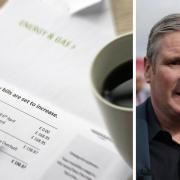 Keir Starmer has been called out as energy bills are set to rise again