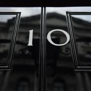 Archive photo of the front door of 10 Downing Street