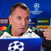 Brendan Rodgers during a press conference at Celtic Park, Glasgow.