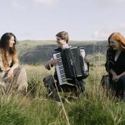 Anna Michels, Neil Sutcliffe and Rosie Lavery. Photograph: Camille Lemoine