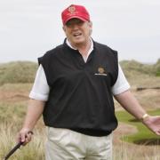 Donald Trump said his golf course in Aberdeen may be the greatest ever built
