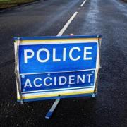 The incident happened on the A68 in the Scottish Borders