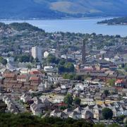 A view of Greenock in Inverclyde