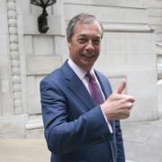Nigel Farage is celebrating after his party dominated the European Parliament elections south of the Border