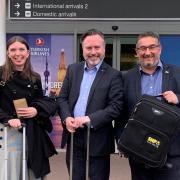 The SNP’s Alyn Smith, Christian Allard and Aileen MacLeod have begun work in Brussels