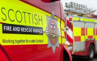 Fire crews were called to a reported blaze at the RWE Markinch Power Station