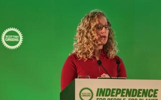 Lorna Slater confirmed the history making move in a speech to her party’s conference in Dundee