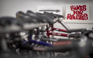 Bikes are donated by communities and repaired and refurbished by a team of dedicated volunteers